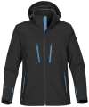 XB-3 Stormtech Patrol Hooded Soft Shell Jacket Black / Electric colour image