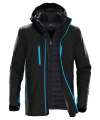 XB-4 Stormtech Matrix System 3-in-1 Jacket Black / Electric colour image
