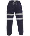 YK013 HVJ400 Yoko Hi-Vis Two Tone T-Shirt Navy colour image