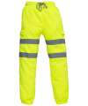 YK013 HVJ400 Yoko Hi-Vis Two Tone T-Shirt Yellow  colour image