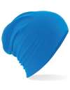 BB368 B368 Beechfield Hemsedal Slouch Beanie sapphire blue colour image