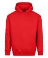 JH111 AWDis Vision Heavyweight Hoodie Fire Red colour image