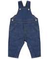 LW700 Larkwood Kids Denim Dungarees Blue colour image