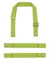PR191 Premier Swap and Pop Customisable Apron Straps Lime Green colour image