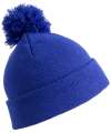 RC028B RC028J Result Core Kids Pom Pom Beanie Royal Blue colour image
