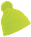 RC028B RC028J Result Core Kids Pom Pom Beanie Flo Yellow colour image