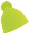RC028X Result Core Pom Pom Beanie Fluorescent Orange colour image