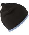 RC046 Result Reversible Fashion Fit Hat Black / Sky colour image