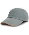 RC050X Result Printers/Embroiderers Cap Heather / Amber colour image