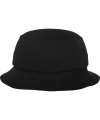 F5003 5003 Flexfit Cotton Twill Bucket Hat Black colour image