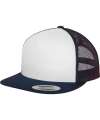 F6006W 6006W Flexfit Contrast Trucker Cap Navy / White colour image
