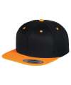 F6089MT 6089MT Flexfit Two Tone Classic Snapback Cap Black / Neon Orange colour image