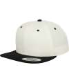F6089MT 6089MT Flexfit Two Tone Classic Snapback Cap Natural / Black colour image