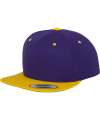 F6089MT 6089MT Flexfit Two Tone Classic Snapback Cap Purple / Gold colour image