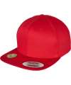 F6089OC 6089OC Flexfit Organic Cotton Snapback Cap Red colour image