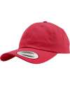 F6245CM 6245CM Flexfit Low Profile Cotton Twill Cap Cranberry colour image
