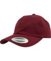 F6245CM 6245CM Flexfit Low Profile Cotton Twill Cap Maroon colour image