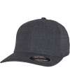 F6277FM 6277FM Flexfit Fine Melange Cap Charcoal colour image