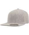 F6277FV 6277FV Flexfit Flat Visor Cap Heather colour image