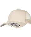 F6506 6506 Flexfit 5 Panel Retro Trucker Cap Khaki colour image