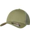 F6511 6511 Flexfit Mesh Trucker Cap Buck colour image
