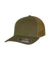 F6511 6511 Flexfit Mesh Trucker Cap Moss Green colour image