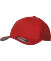 F6511 6511 Flexfit Mesh Trucker Cap Red colour image