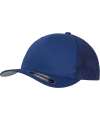 F6511 6511 Flexfit Mesh Trucker Cap Royal Blue colour image