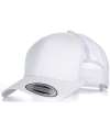 F6606 6606 Flexfit Retro Trucker Cap White colour image