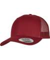 F6606 6606 Flexfit Retro Trucker Cap Cranberry colour image