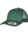 F6606 6606 Flexfit Retro Trucker Cap Evergreen colour image