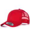 F6606 6606 Flexfit Retro Trucker Cap Red/Red colour image