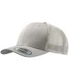 F6606 6606 Flexfit Retro Trucker Cap Silver/Silver colour image