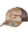 F6606MC 6606MC Flexfit Multicam® Retro Trucker Cap Arid / Brown colour image