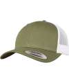 F6606T 6606T Flexfit Retro Trucker Two Tone Cap Buck / White colour image