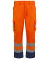 RX760 Pro RTX High Visibility Cargo Trousers Orange colour image