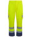 RX760 Pro RTX High Visibility Cargo Trousers Yellow  colour image