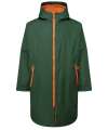 TR800 Tridri® Recycled all-seasons waterproof changing robe Bottle / Orange colour image