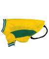 PP008 Dog’s football t-shirt Yellow / White / Green colour image