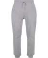 BY174 Organic basic sweatpants Heather Grey colour image