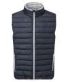 TS040 Traverse padded gilet Navy / Light Grey colour image