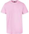 BY190 Acid washed round neck tee Soft Pink colour image