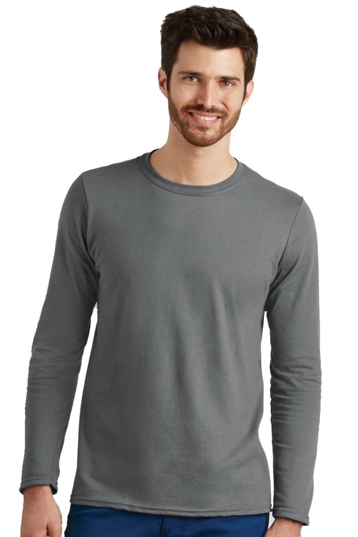 Gildan GD11 64400 Softstyle Long Sleeve T-Shirt | Yazzoo