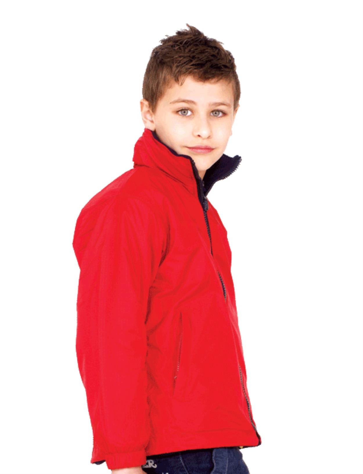 UC606 Childrens Reversible Fleece Jacket Image 1
