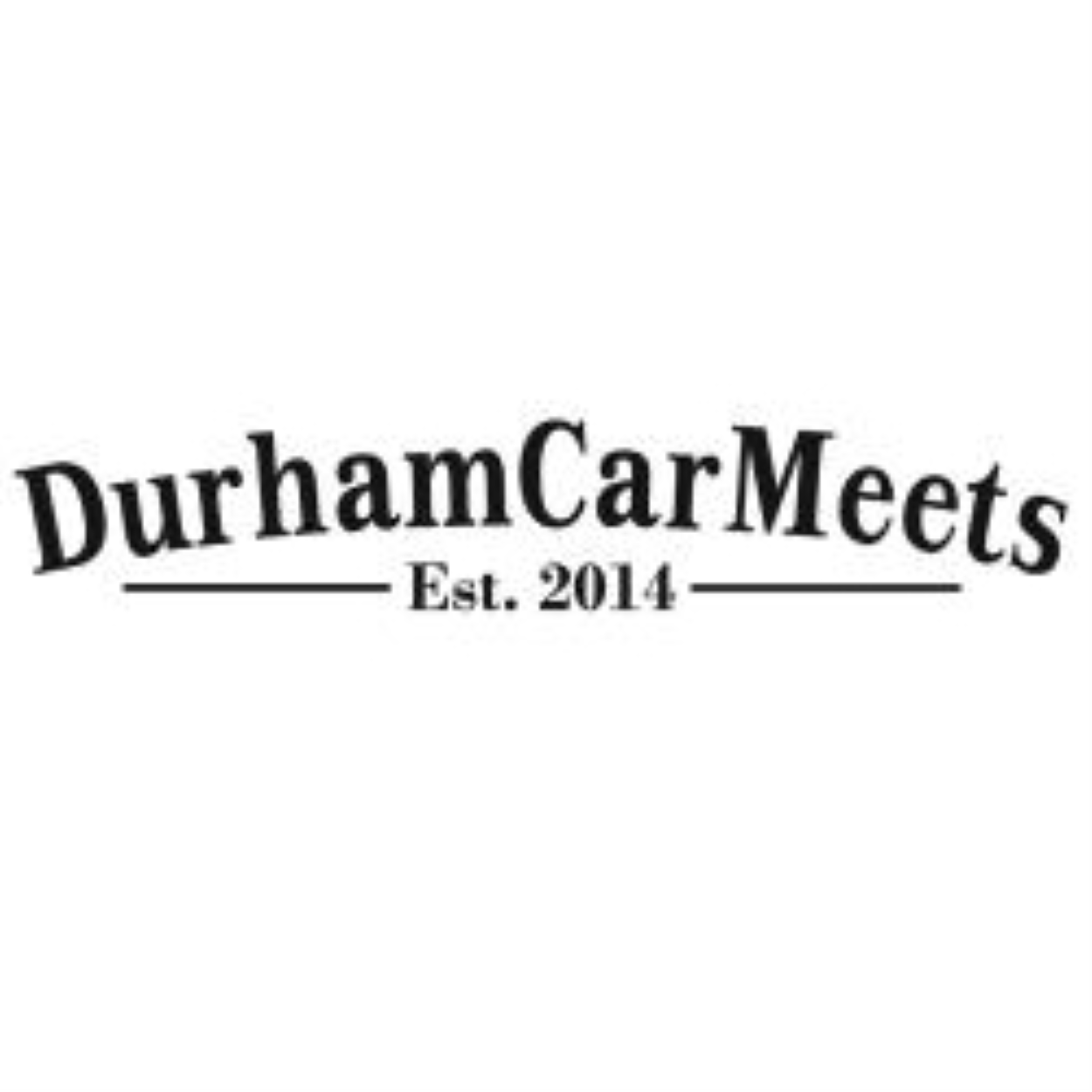 DCM001 DurhamCarMeets Large Sticker Image 1