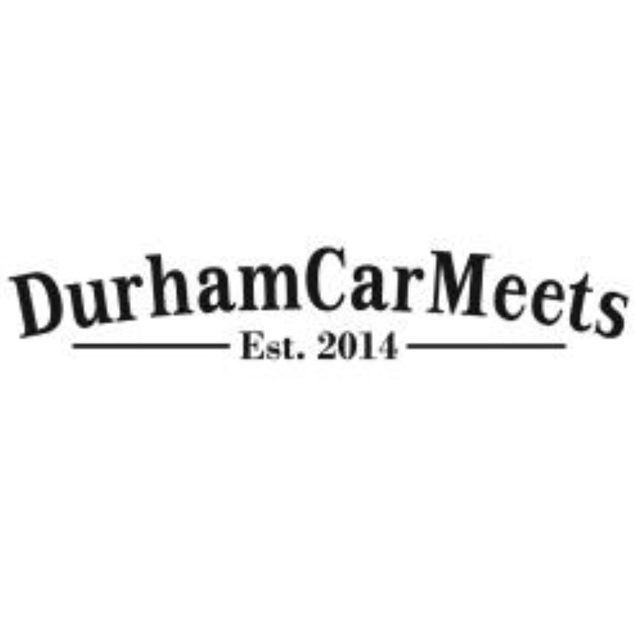 DCM002 DurhamCarMeets Small Sticker Image 1