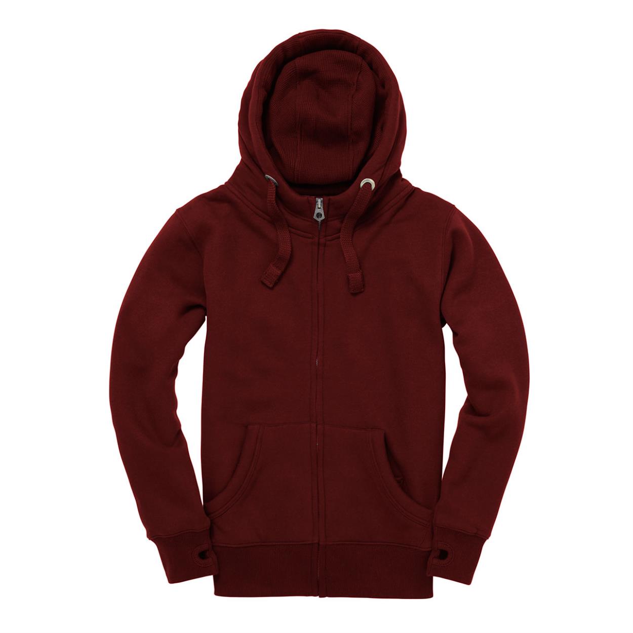 W41PF Peach Finish Zip Hoodie Image 1