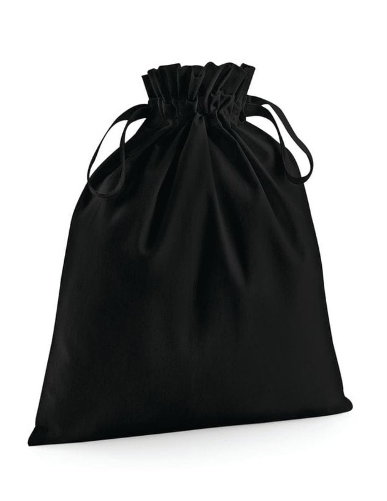 W118 Organic cotton Draw Cord Bag Image 1