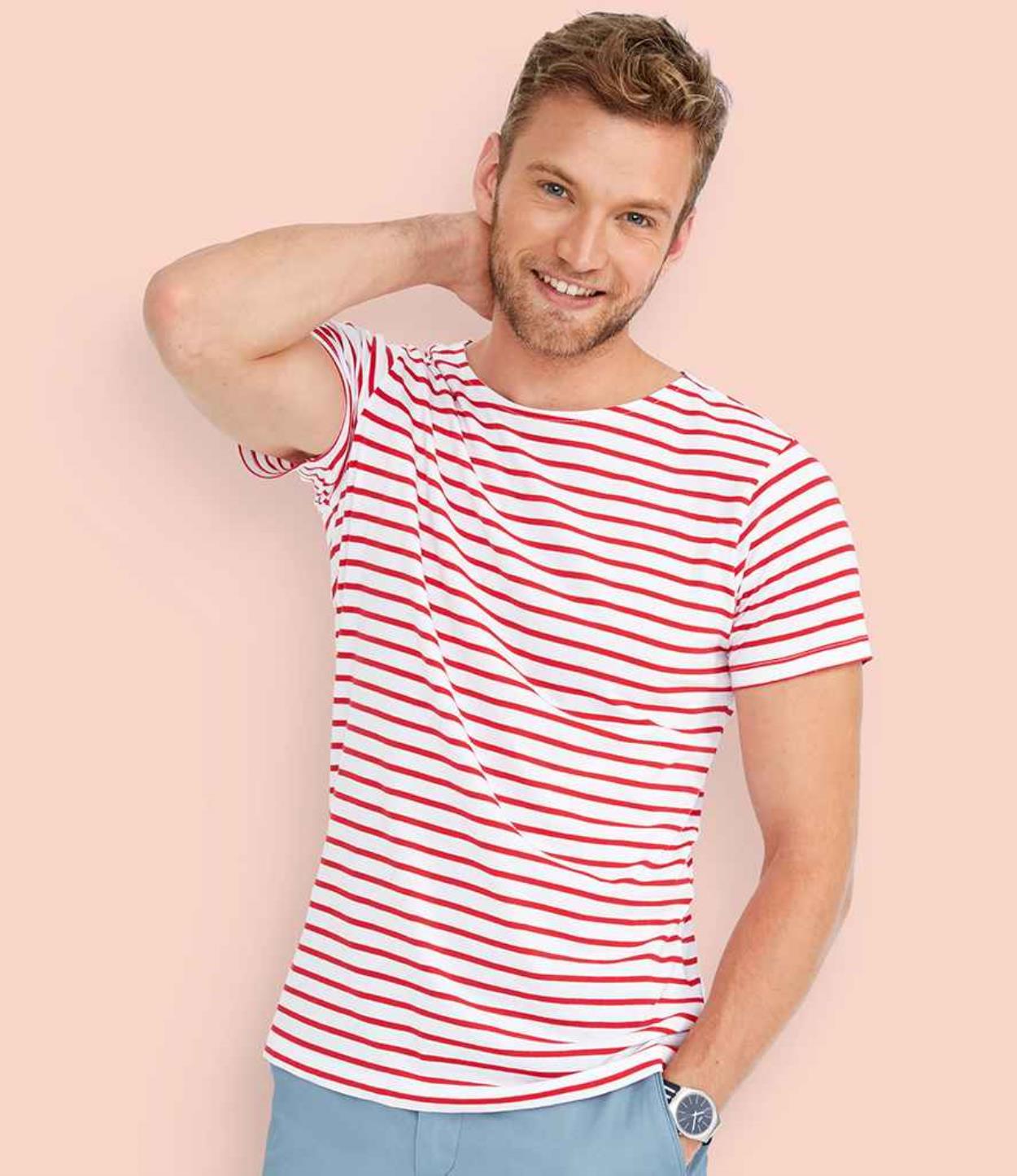01398 Miles Striped T-Shirt secondary Image