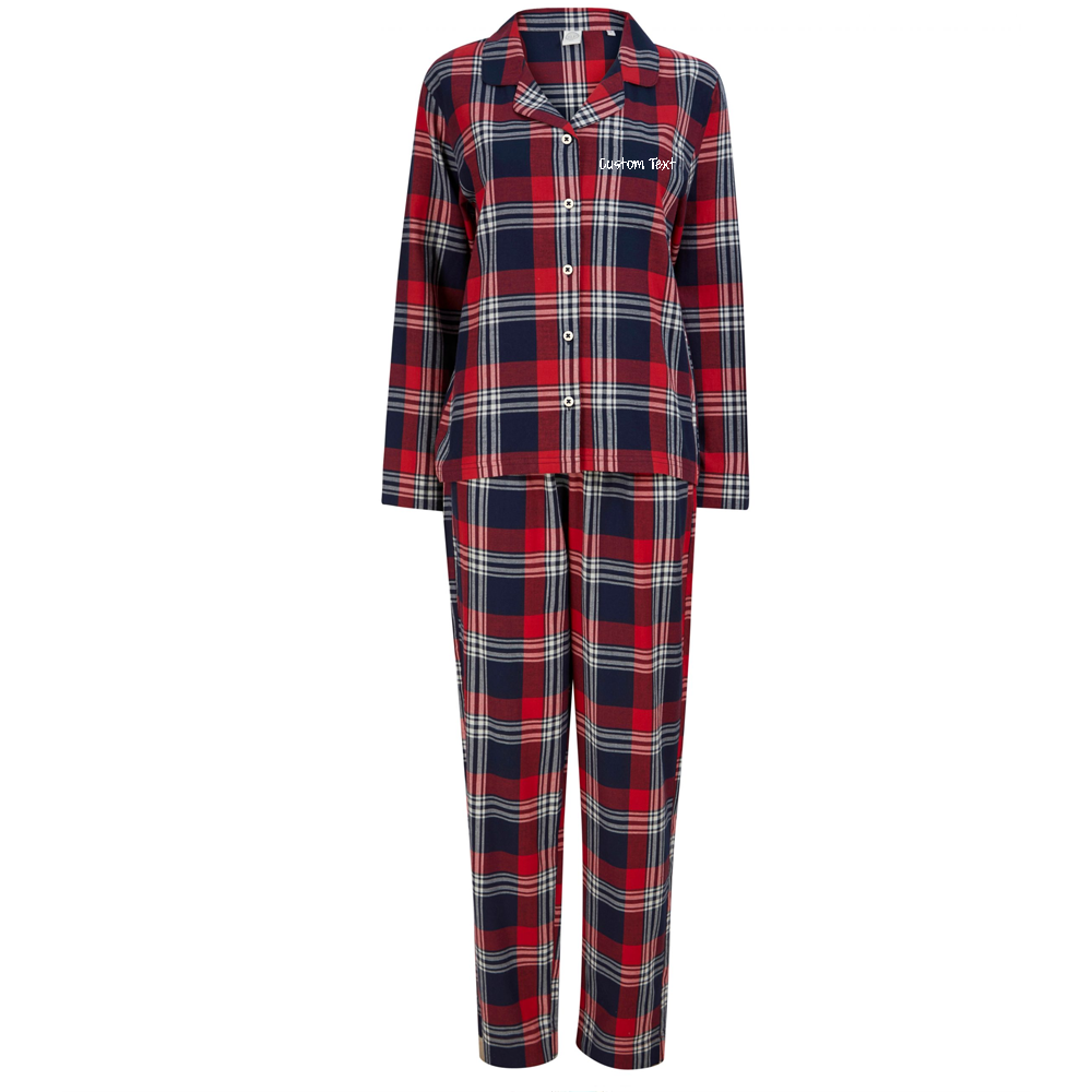 Womens tartan lounge set